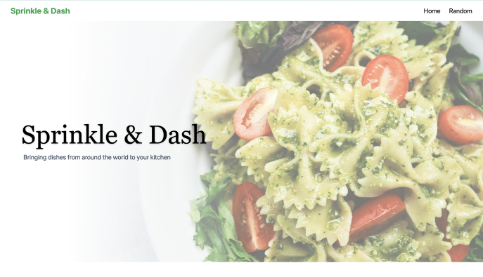 Sprinkle & Dash